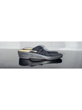 Arcopedico Light Womens Knit Slip On Mules Clogs Shoes Size EU 40 US 9 Black
